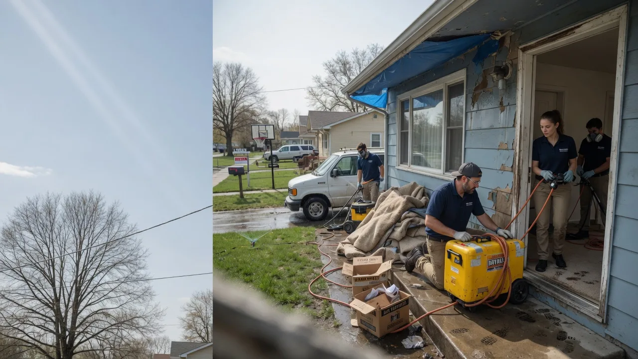 Basement Flood Cleanup in Couderay, WI near me